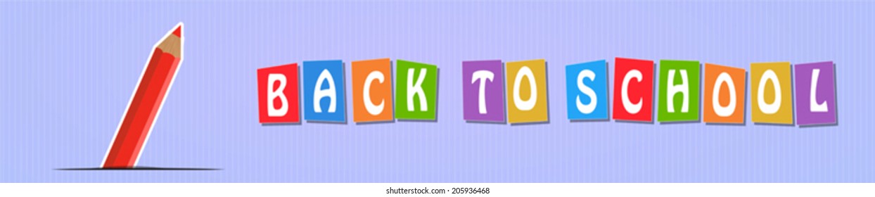 Back to school banners in Vector