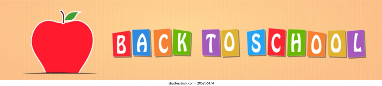 Back to school banners in Vector