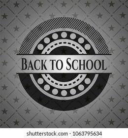 Back to School black badge