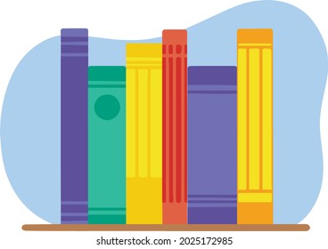Back to school book shelf education 