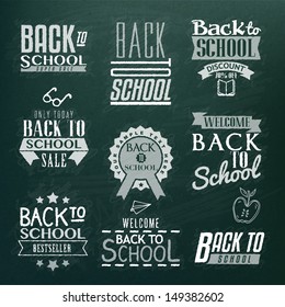Back to School Calligraphic Design
