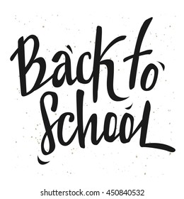 Back to School Calligraphic Designs 