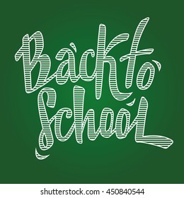 Back to School Calligraphic Designs 