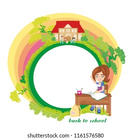 Back to school card