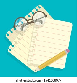 back to school card with schoolbag vector illustration design