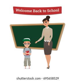 Back to School cartoon Characters