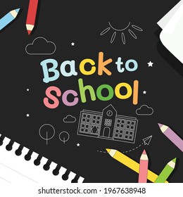 Volvemos Al Colegio Leyendo En El Cartel En El Cartel