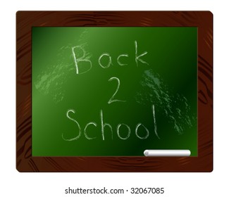 Back to School Chalkboard