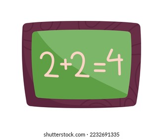 back to school chalkboard icon