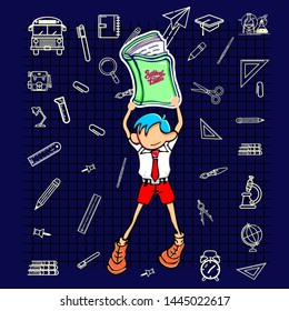 back to school with character