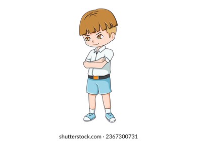 Back to School Character Design Illustration