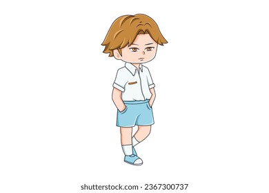 Back to School Character Design Illustration