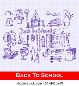 back to school, clasroom objects