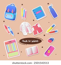 Back to school Clipart Design