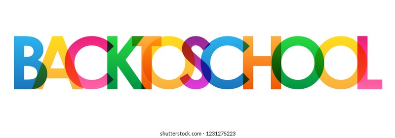 Ícono de Cartas Vectoriales Coloridas de VUELTA EN LA ESCUELA