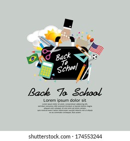 Back To School Concept.