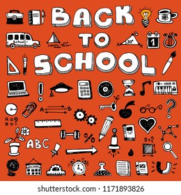 Back to School Concept Banner