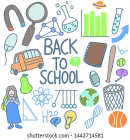 Back to school, concept of education