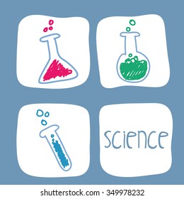 back to school concept with education icons  design, vector illustration 10 eps graphic.