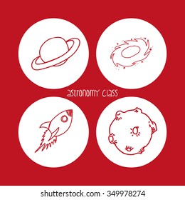 back to school concept with education icons  design, vector illustration 10 eps graphic.