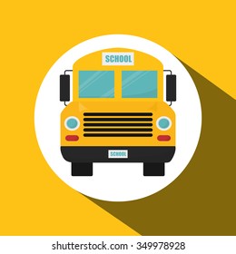 back to school concept with education icons  design, vector illustration 10 eps graphic.