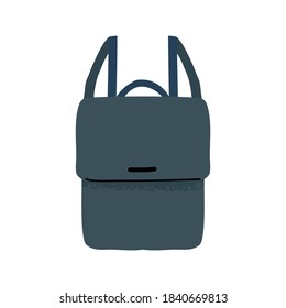 Back to School concept. School rucksack Backpacks for school children and students. Flat vector illustration.