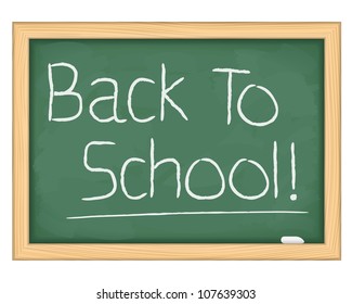 Back To School Concept, vector eps10 illustration