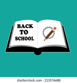 Back to School Concept Vector Illustration