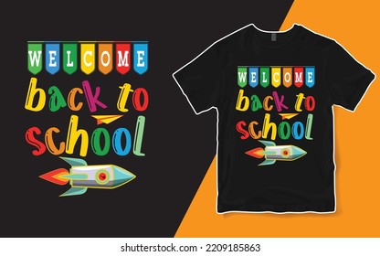 Back to School cute t shirt design Art