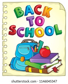 Back to school design 4 - eps10 vector illustration.