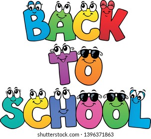 Back to school design 5 - eps10 vector illustration.
