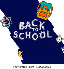 Back to School design element vector