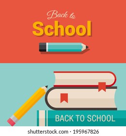 Back to school, design elements 