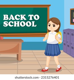Ilustración De Diseño De Vuelta A La Escuela