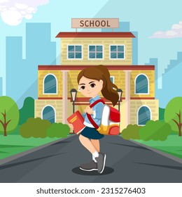 Back To School Design Illustration