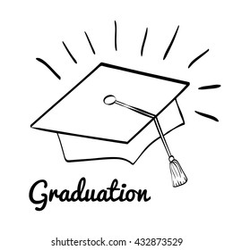 Back to school design. Study icon. Draw illustration , vector