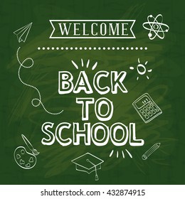 Back to school design. Study icon. Draw illustration , vector