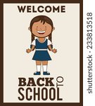 back to school design , vector illustration
