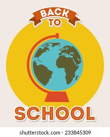 back to school design , vector illustration