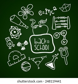 back to school design, vector illustration eps10 graphic 