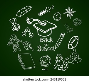 back to school design, vector illustration eps10 graphic 
