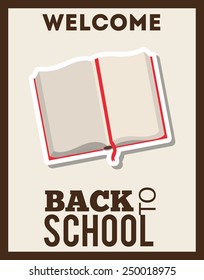 back to school design, vector illustration eps10 graphic 