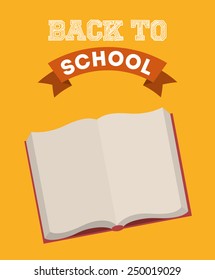 back to school design, vector illustration eps10 graphic 