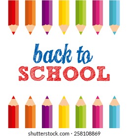 back to school design, vector illustration eps10 graphic 