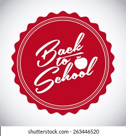 back to school design, vector illustration eps10 graphic 