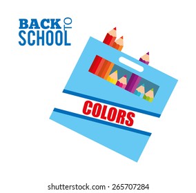 back to school design, vector illustration eps10 graphic 