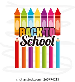 back to school design, vector illustration eps10 graphic 