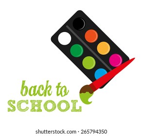 back to school design, vector illustration eps10 graphic 