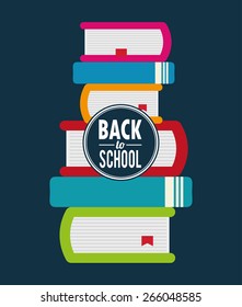 back to school design, vector illustration eps10 graphic 