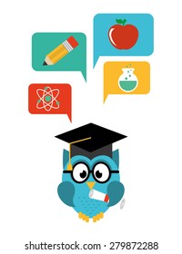 back to school design, vector illustration eps10 graphic 